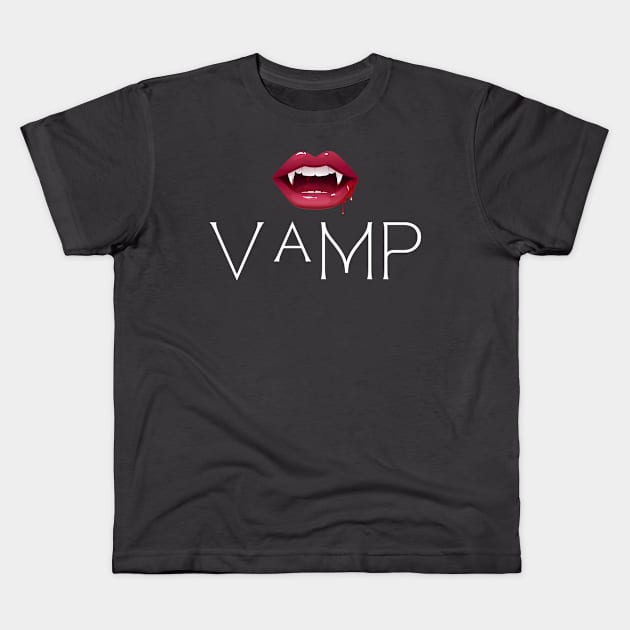 Vamp Kids T-Shirt by TeawithAlice